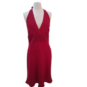 Jones NY Red Cocktail Prom Black Tie Dress, Size 12